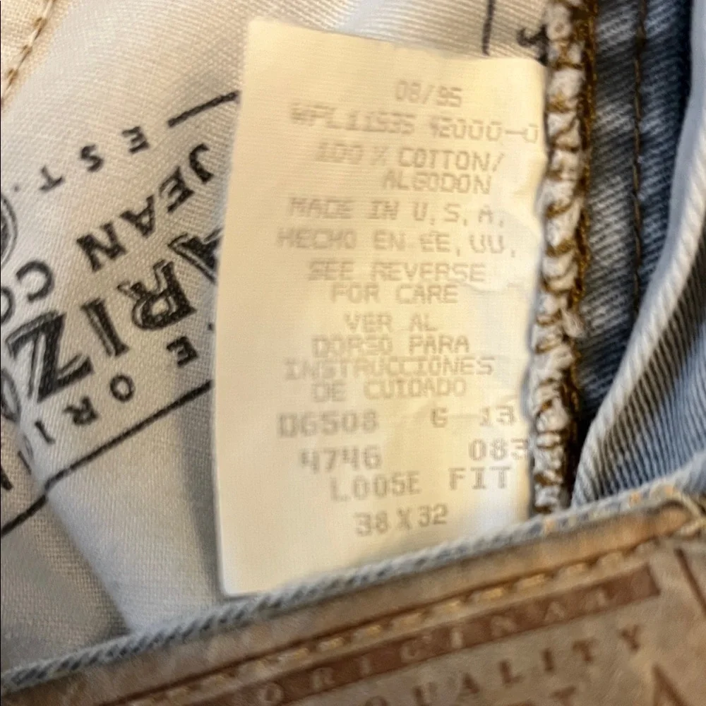 Arizona Jean Company Men's Jeans in Gray size 38X32